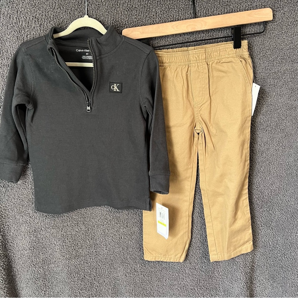 Brand new boys pants and shirt outfit